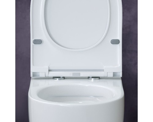 Унитаз подвесной Bocchi V-Tondo (49 см) 1417-001-0129 с сиденьем Slim Soft-close A0336-001