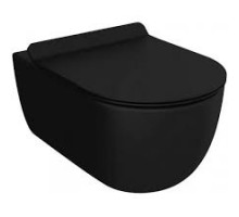 Унитаз подвесной Bocchi V-Tondo Compacto 1417-004-0129 черный матовый Унитаз подвесной Bocchi V-Tondo Compacto 1417-004-0129 черный матовый
