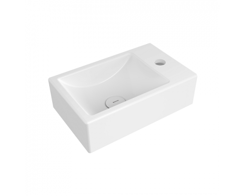 Рукомойник Bocchi Milano 37x23 правый, белый
