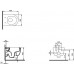 Унитаз подвесной Bocchi V-Tondo (49 см) 1417-001-0129 с сиденьем Slim Soft-close A0336-001