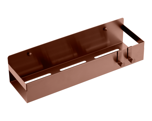 Boheme Полка подвесная + 2 крючка BRUSHED BRONZE 10965-BRB