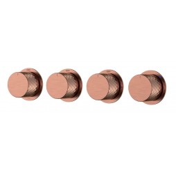 Boheme Смеситель встроенный STICK DIAMOND COPPER BRUSHED 5-проходной 124-5-CB.1