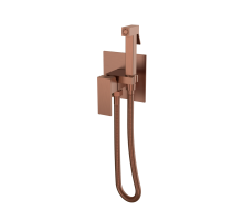 Смеситель гигиенический Qubic Bronze 477-BR