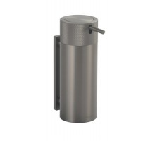 Диспенсер настенный металл Boheme цвет SHINE GUN METALL (графит глянец)