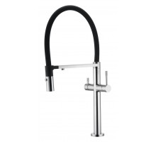 Boheme Смеситель для Кухни с краном для питьевой воды Uno CHROME 115-CR