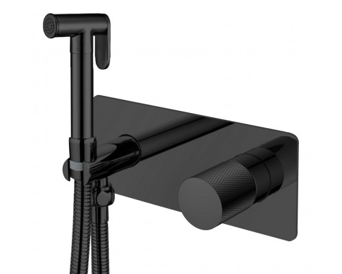 Boheme Смеситель гигиенический, Stick Diamond Black 127-BB.2