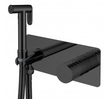 Boheme Смеситель гигиенический, Stick Diamond Black 127-BB