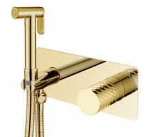 Boheme Смеситель гигиенический, Stick Diamond Gold 127-GG