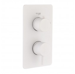 Смеситель встроенный Boheme CELL Matt White (белый матовый) на 3 потребителя 135-3-MW