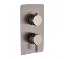 Смеситель встроенный Boheme CELL Shine Gun Metall на 3 потребителя 135-3-SGM