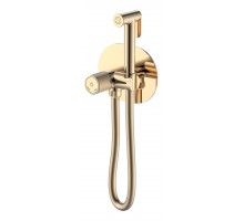 Смеситель гигиенический Boheme TECH Gold (золото глянец)