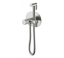 Смеситель гигиенический Boheme TECH Nikel Brush (сатин)