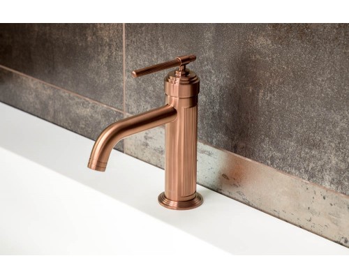 Смеситель для умывальника Boheme ETERNA COPPER BRUSHED 171-CB (бронированная медь)