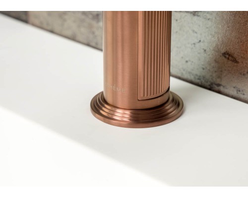 Смеситель для умывальника Boheme ETERNA COPPER BRUSHED 171-CB (бронированная медь)