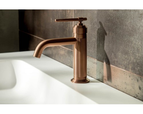 Смеситель для умывальника Boheme ETERNA COPPER BRUSHED 171-CB (бронированная медь)
