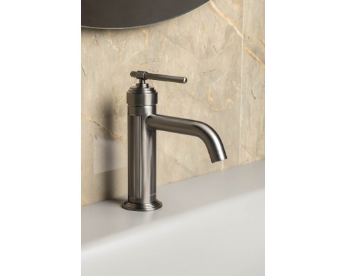 Смеситель для умывальника Boheme ETERNA GUN METAL 171-GM (оружейная сталь)