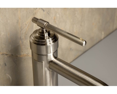 Смеситель для умывальника Boheme ETERNA NICKEL BRUSH 171-NB (никель)