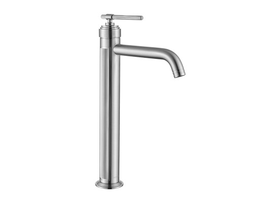 Смеситель для умывальника высокий ETERNA NICKEL BRUSH