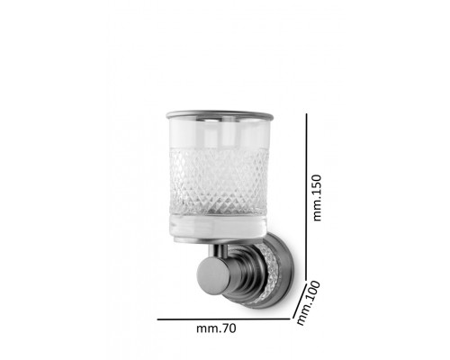Boheme Стакан настенный AURA Gold 10244-G