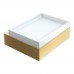 Boheme Мыльница настенная Qubic Matt Gold 10723-MG
