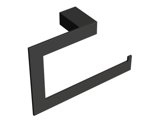 Boheme Полотенцедержатель кольцо Qubic Black 10725-B