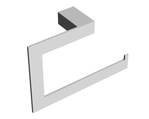 Boheme Полотенцедержатель кольцо Qubic Chrome 10725-CR