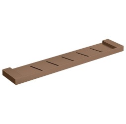 Boheme Полка Qubic Brushed Bronze 10736-BRB