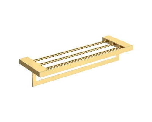 Boheme Полка для полотенец Qubic Gold 10737-G