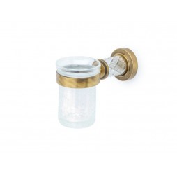 Boheme Стакан для зубных щеток MURANO CRYSTAL_Комплект 10904-CRST-BR