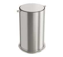 Boheme Ведро для мусора с вращающейся крышкой Nickel Brush 10916-NB