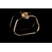 Boheme Держатель для полотенца ROYALE CRISTAL BLACK GOLD 10922-G-B