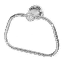 Boheme Полотенцедержатель кольцо ROYALE CRISTAL ХРОМ 10925-CR