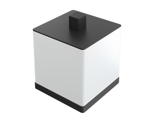 Boheme Стакан для ватных дисков Qubic Black 10964-B