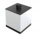 Boheme Стакан для ватных дисков Qubic Black 10964-B