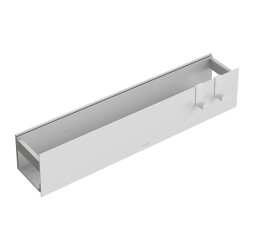 Boheme Полка настенная 60см White + 2 крючка 10966-W