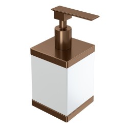 Boheme Диспенсер настольный Qubic Brushed Bronze 10969-BRB