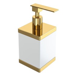 Boheme Диспенсер настольный Qubic Gold 10969-G