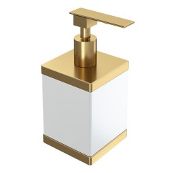 Boheme Диспенсер настольный Qubic Matt Gold 10969-MG