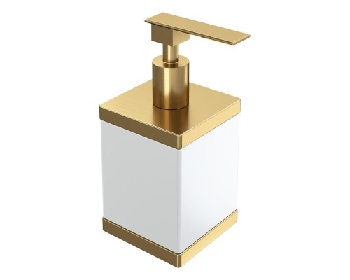 Boheme Диспенсер настольный Qubic Matt Gold 10969-MG
