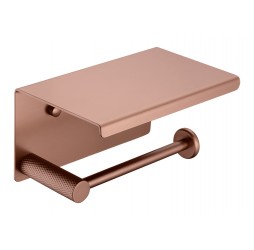 Boheme Держатель туалетной бумаги с крышкой UNO BRUSHED BRONZE 10971-BRB