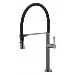 Boheme Смеситель для кухни UNO Shine Gun Metal 114-SGM
