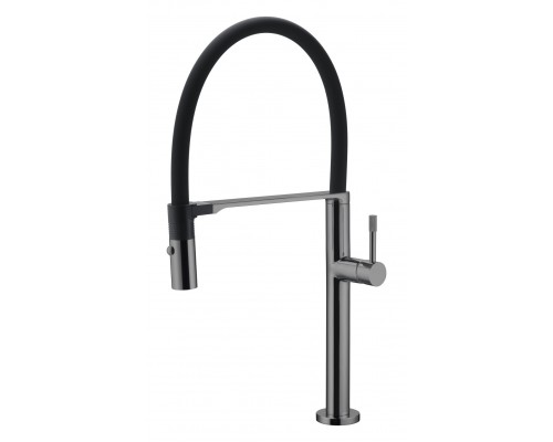 Boheme Смеситель для кухни UNO Shine Gun Metal 114-SGM
