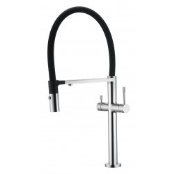 Boheme Смеситель для кухни UNO CHROME c краном для питьевой воды 115-CR