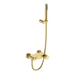 Boheme Смеситель STICK для ванны Matt Gold c ручкой DIAMOND 123-MG
