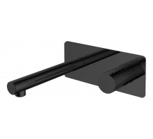 Boheme Смеситель STICK из стены BLACK DIAMOND BLACK 125-BB