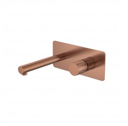 Boheme Смеситель STICK из стены COPPER BRUSHED ручка DIAMOND 125-CB