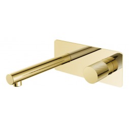 Boheme Смеситель STICK из стены GOLD TOUCH GOLD 125-GG.2
