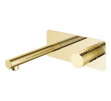 Boheme Смеситель STICK из стены DIAMOND GOLD 125-GG