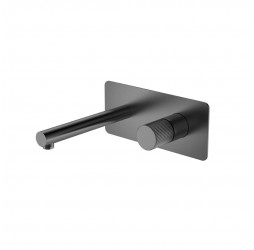 Boheme Смеситель STICK из стены Gun Metal LINEA 125-GM.3