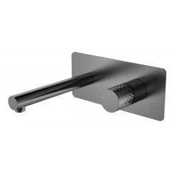 Boheme Смеситель STICK из стены Gun Metal DIAMOND 125-GM